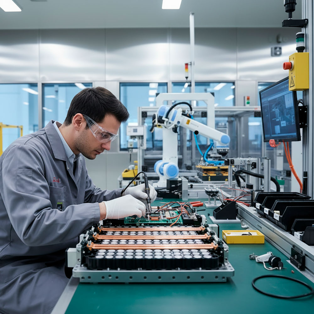 Yerli üretim lityum NMC akü teknolojileri geliştiren Peak Volt üretim ve Ar-Ge altyapısı